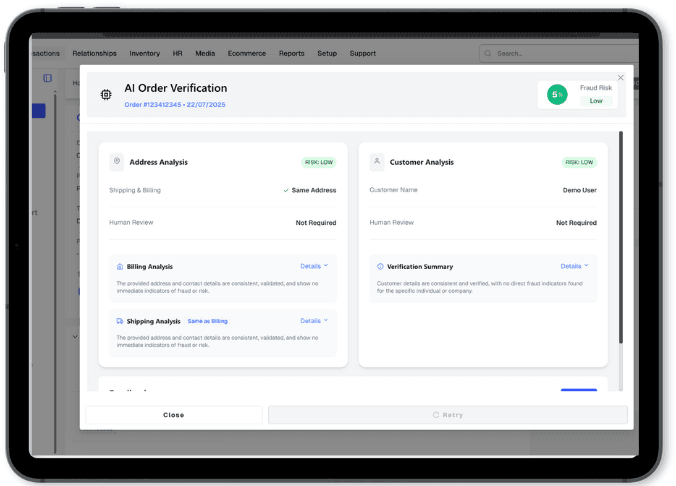 AI Fraud Check
