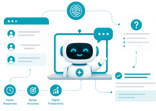 AI-Assisted Q&A Replies