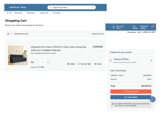 Cart & Checkout 