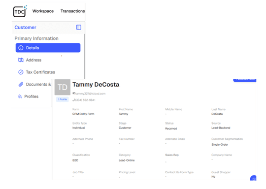 Customer Insights & Records