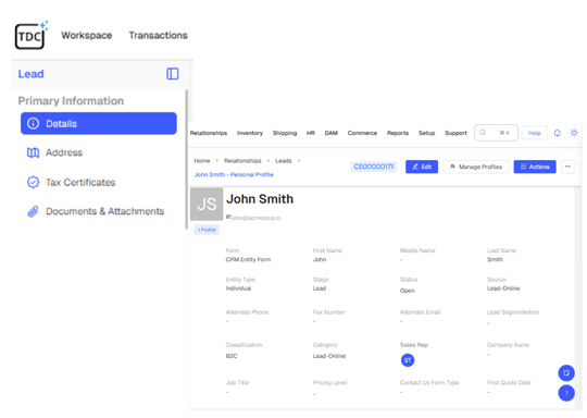 Lead Capture with Smart Forms