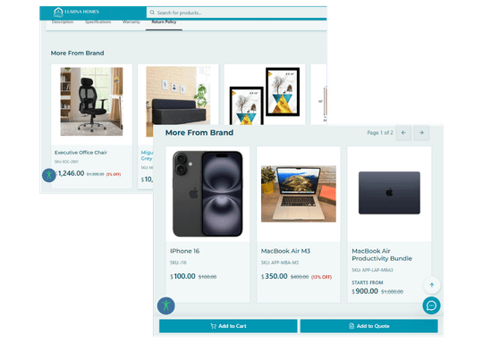 Smart Product Suggestions
