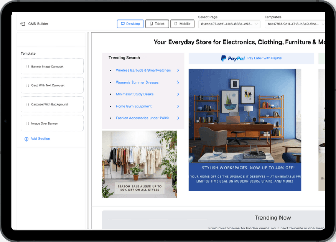 Integrated CMS