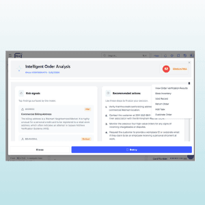 smart order verification 