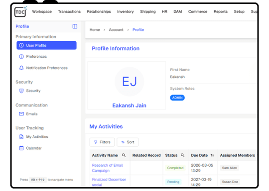 Individual Admin Accounts