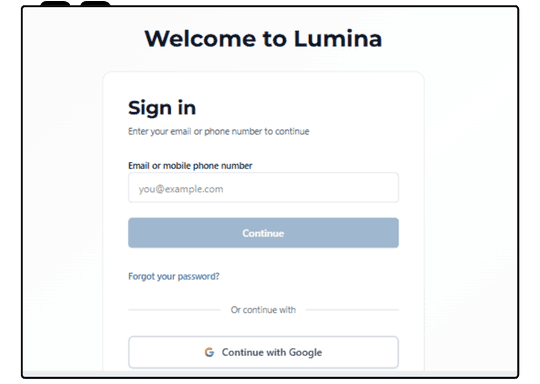 Personalized Customer Login and Catalog Access