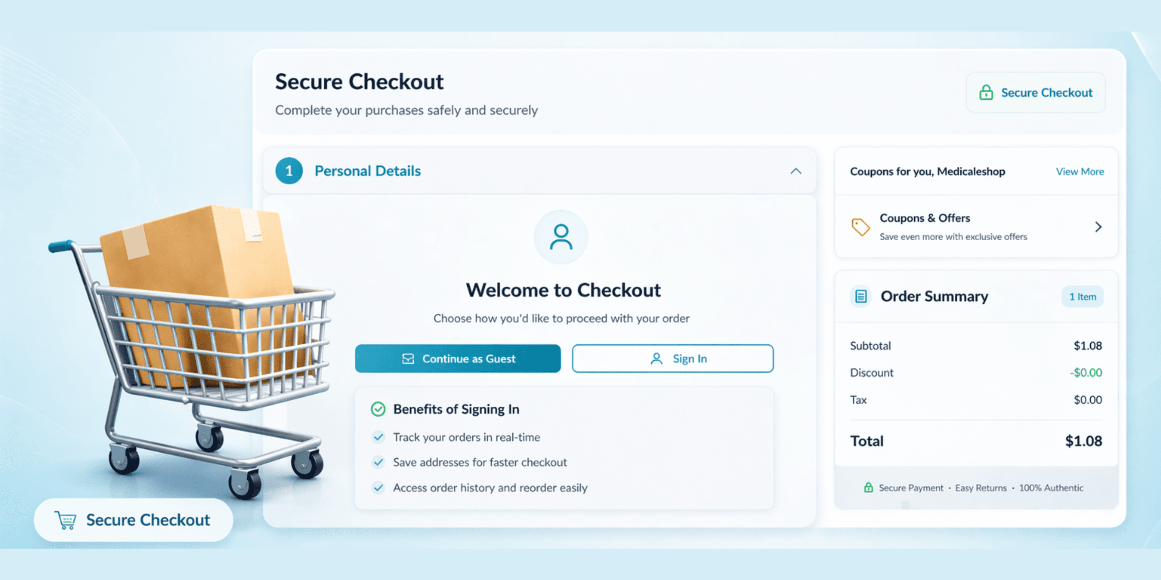 Cart & Checkout