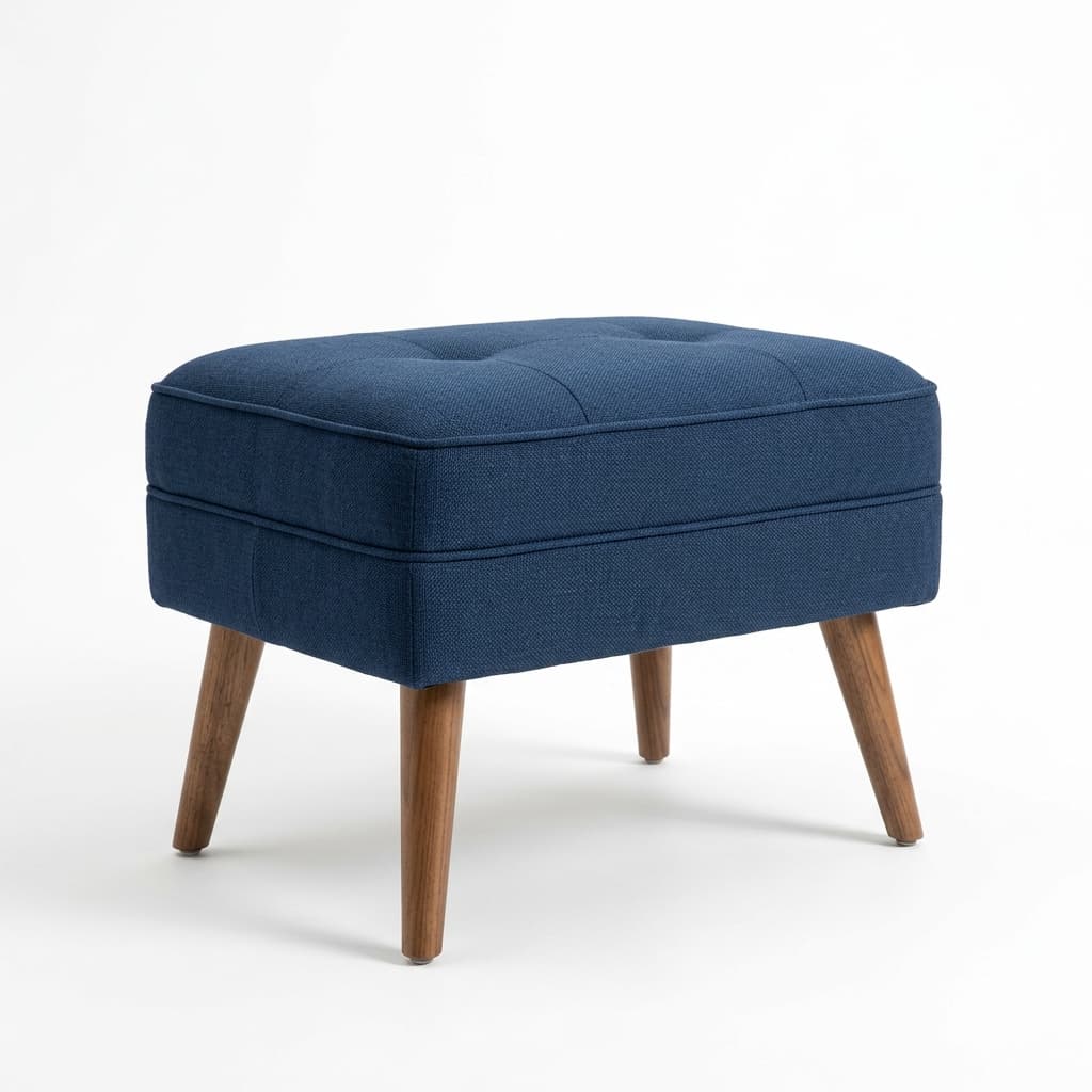 Blue Ottoman