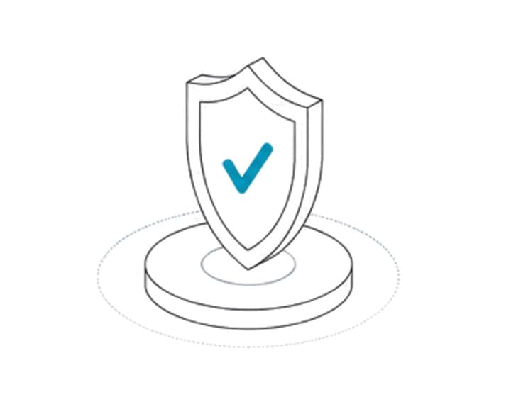Enterprise security shield illustration